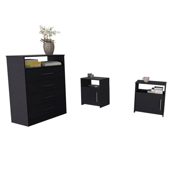 Latitude Run® Omaha 3 Piece Dresser Set Wayfair